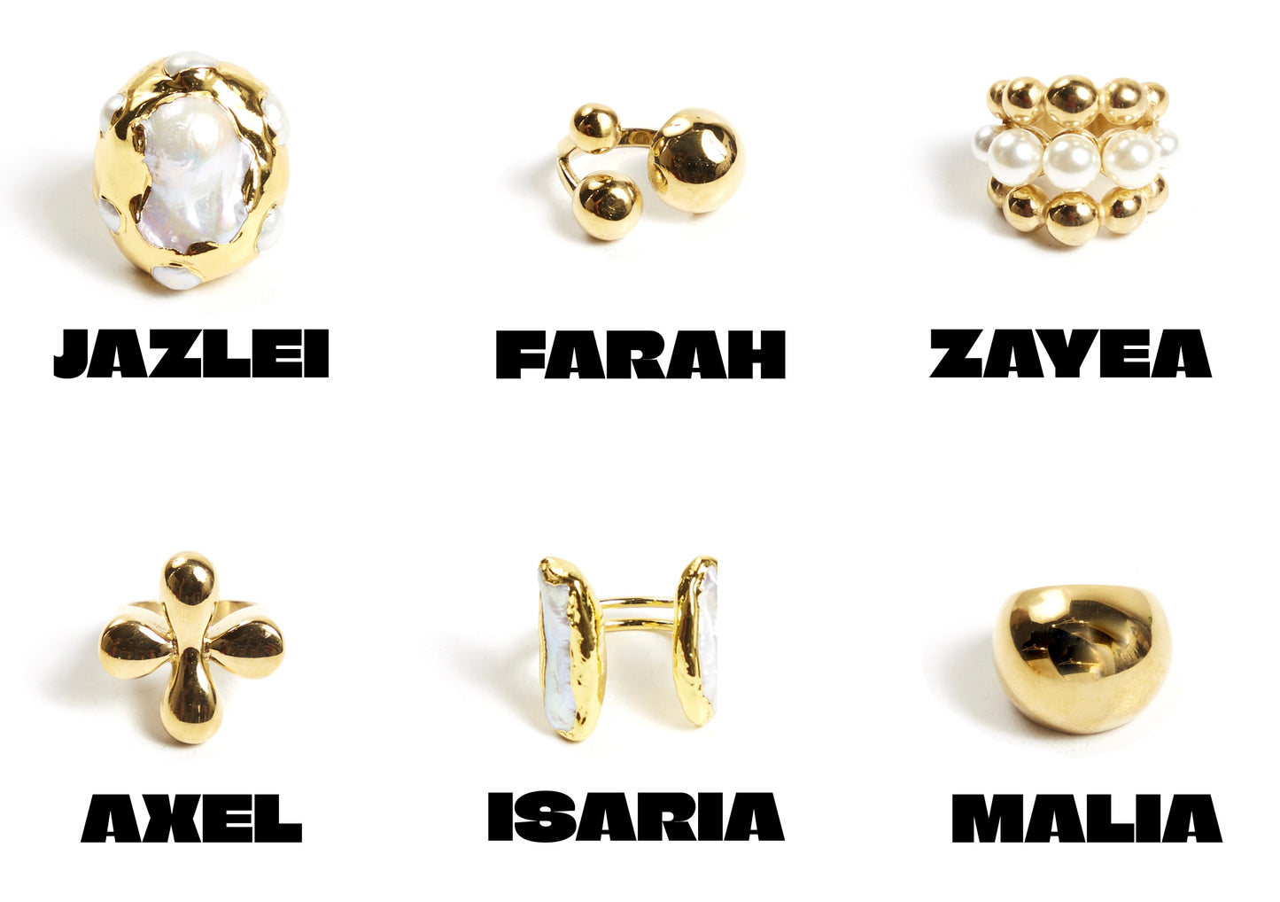 (PRE-ORDER) COLLECTION I RING SET