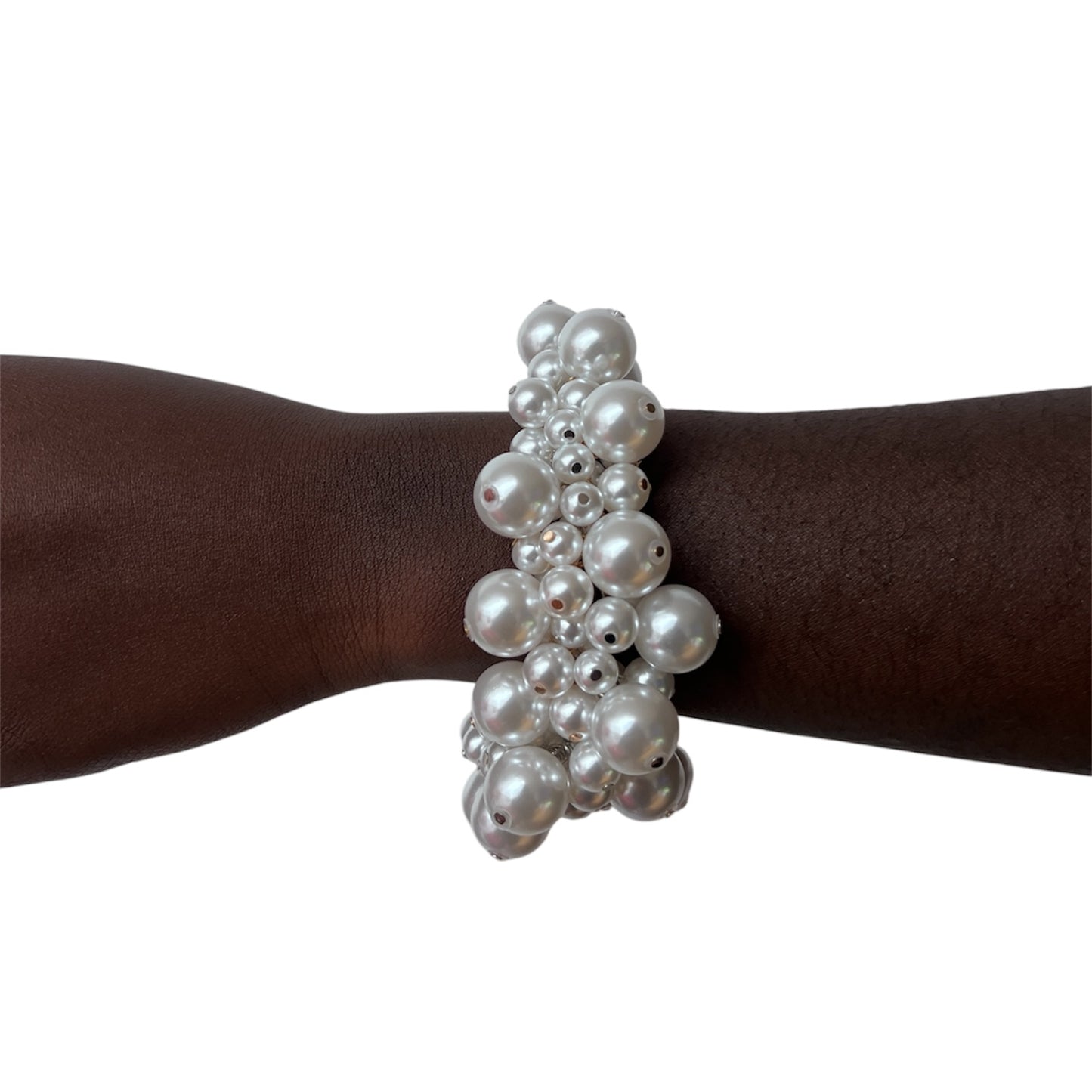 Pearl Cluster Bracelet