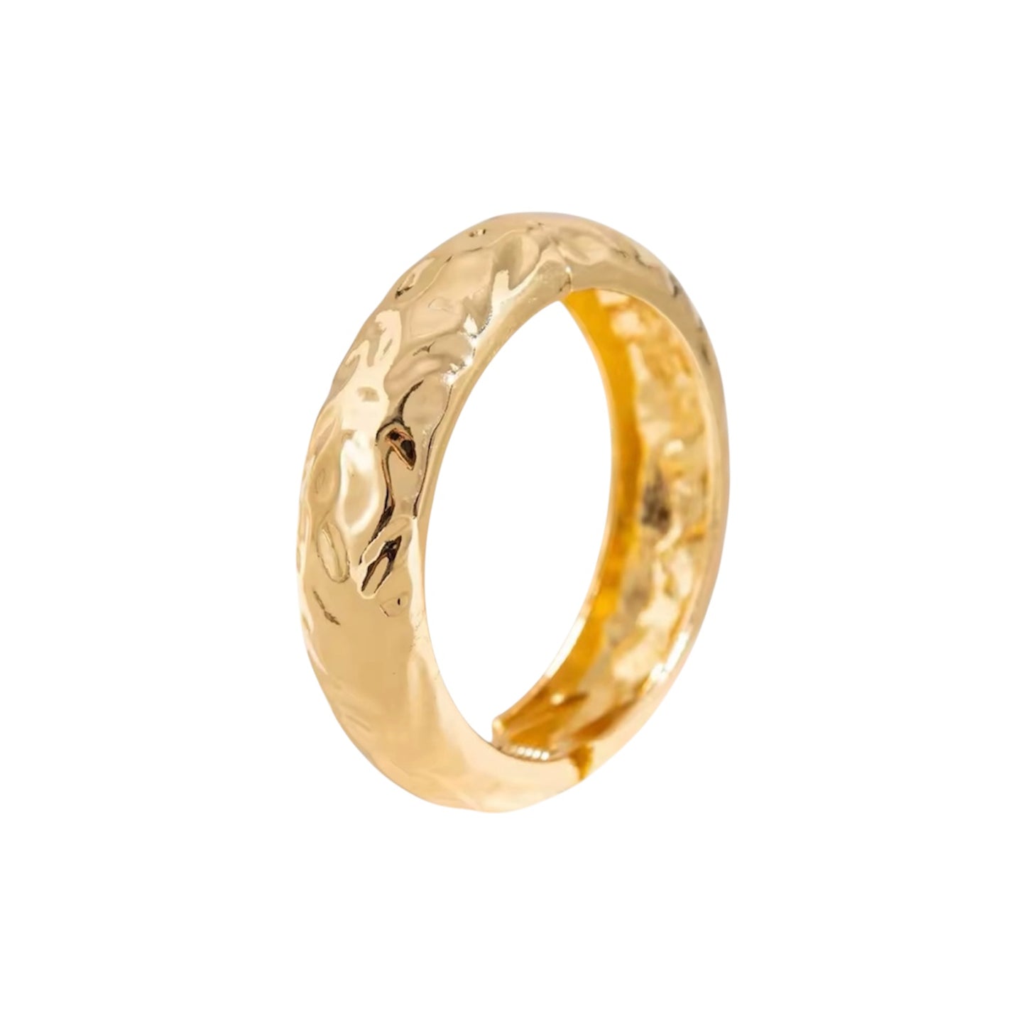Gold Forged Bracelet