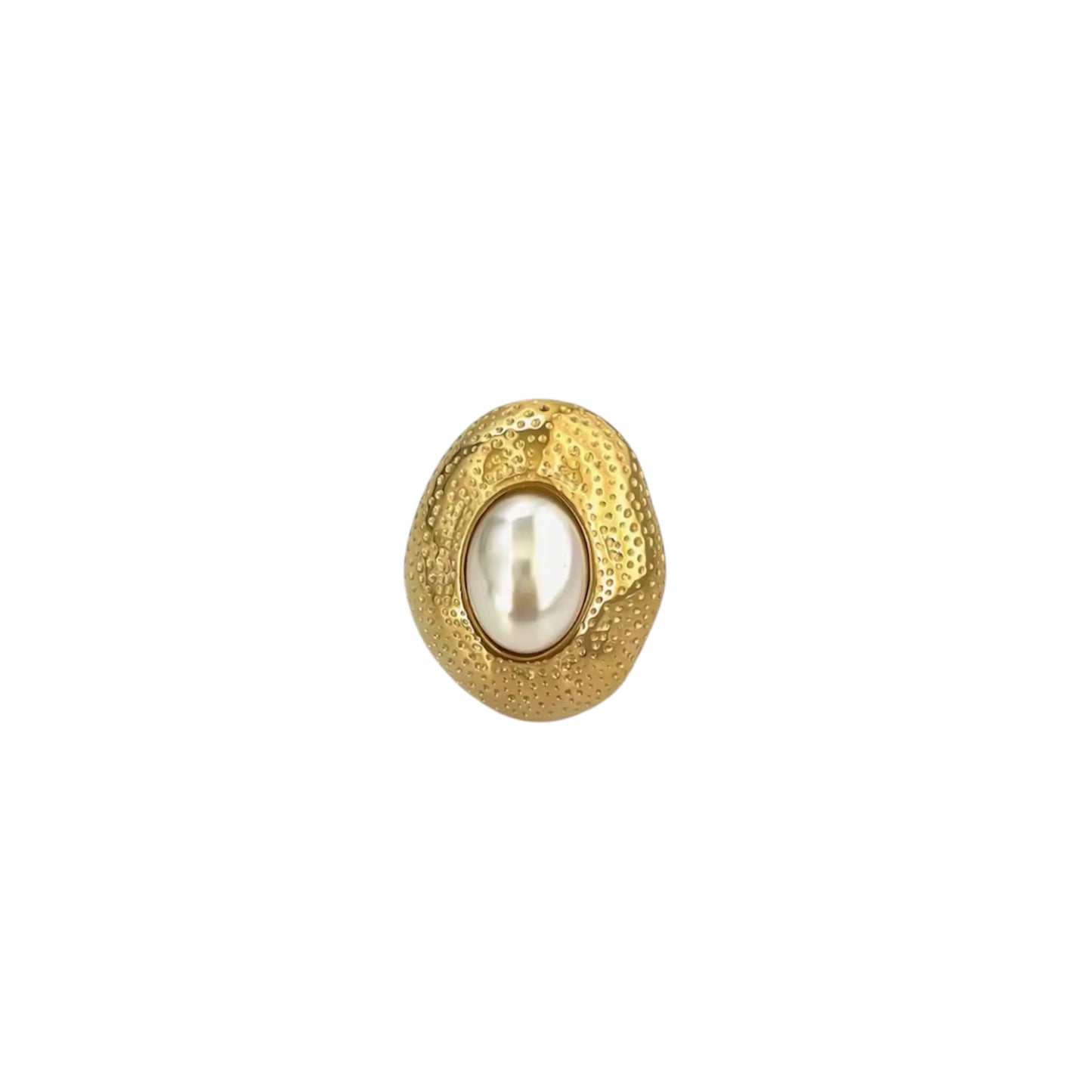 Pearl Shield Ring
