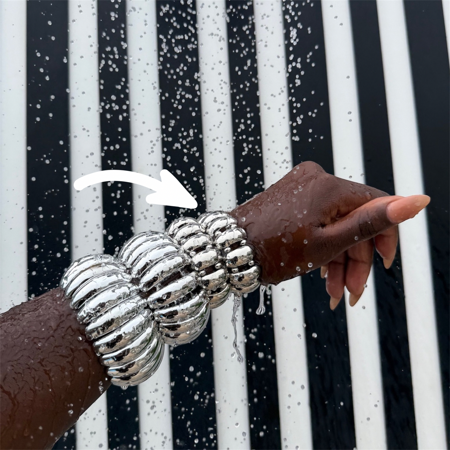 Silver Scales Bracelet