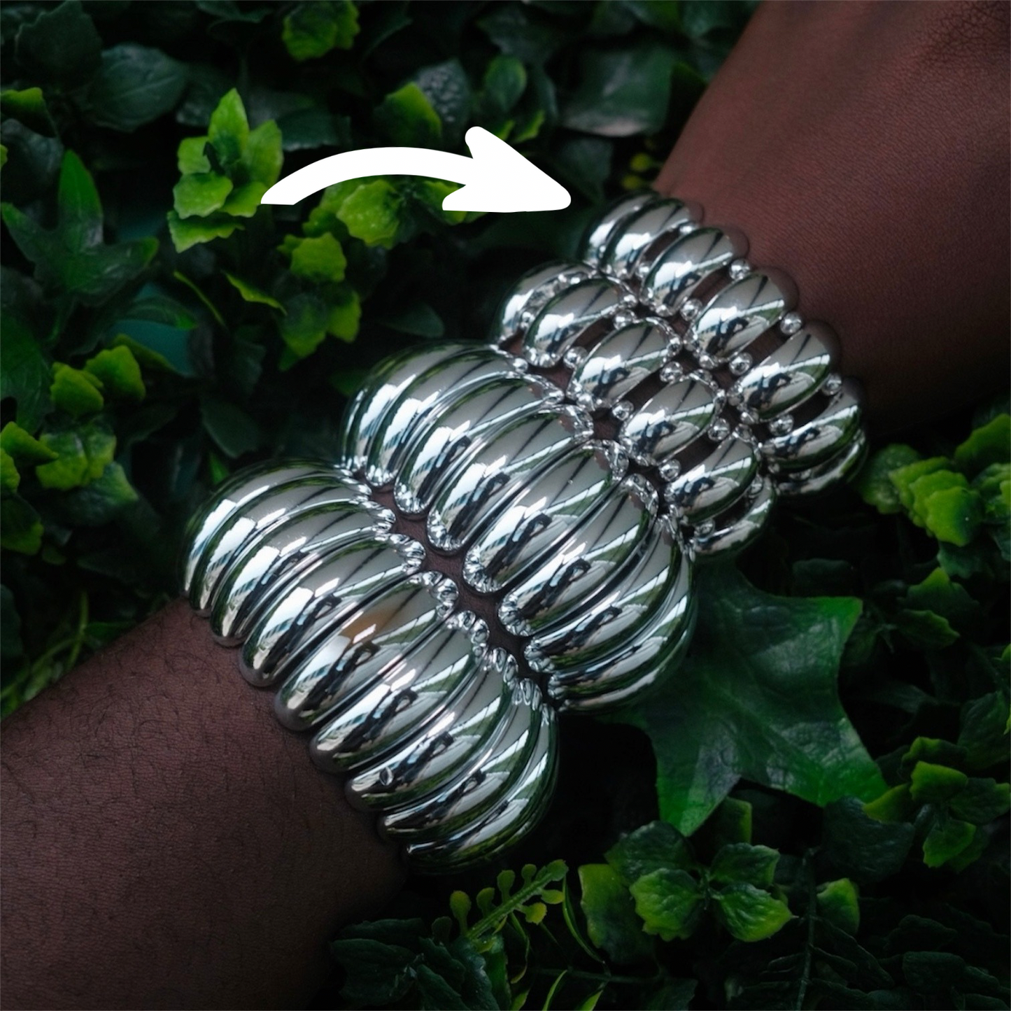 Silver Scales Bracelet