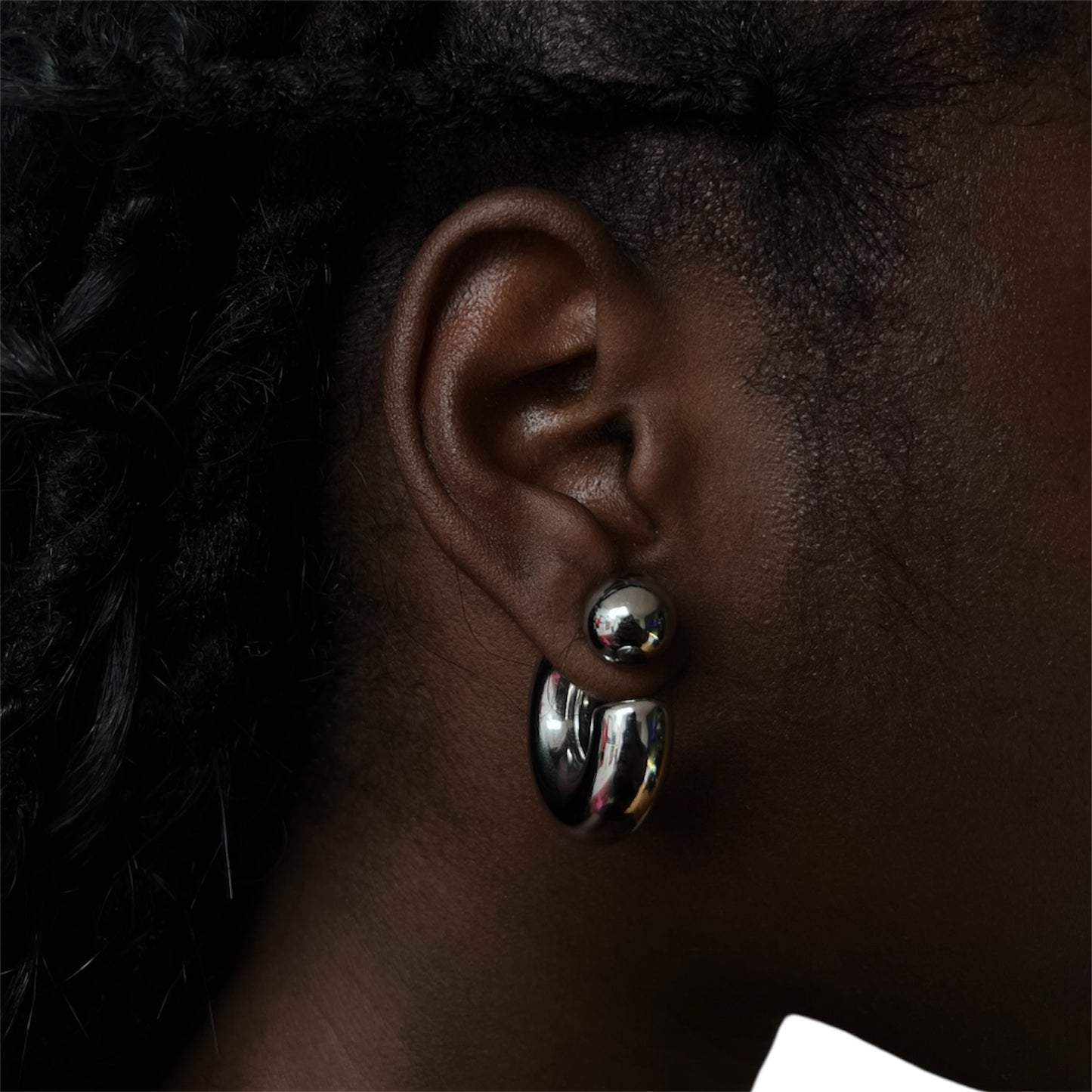 Silver Modular Earrings