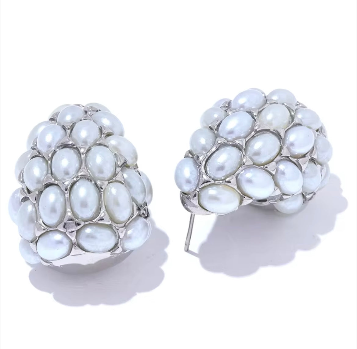 Pearl Teardrop Earrings