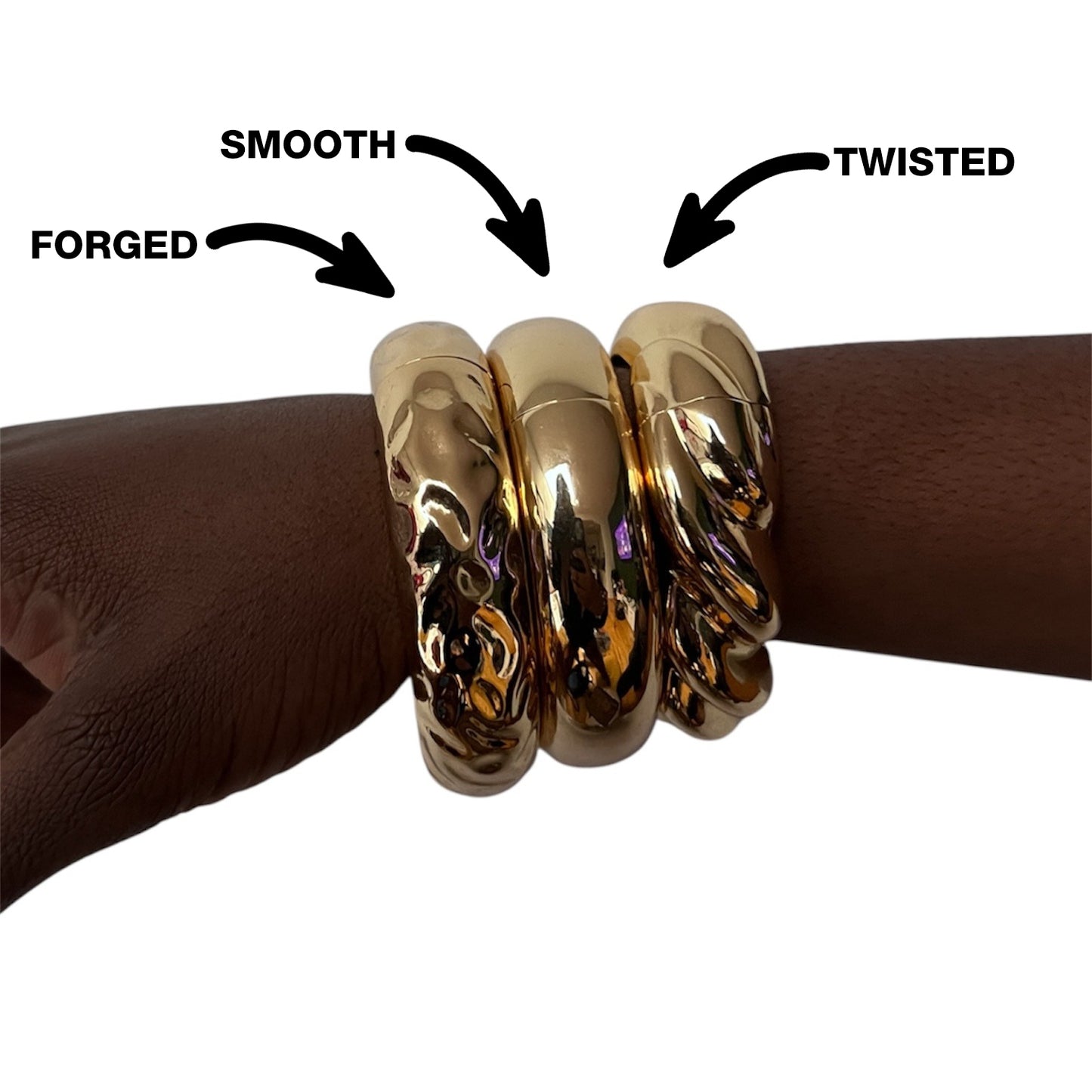 Gold Twisted Bracelet