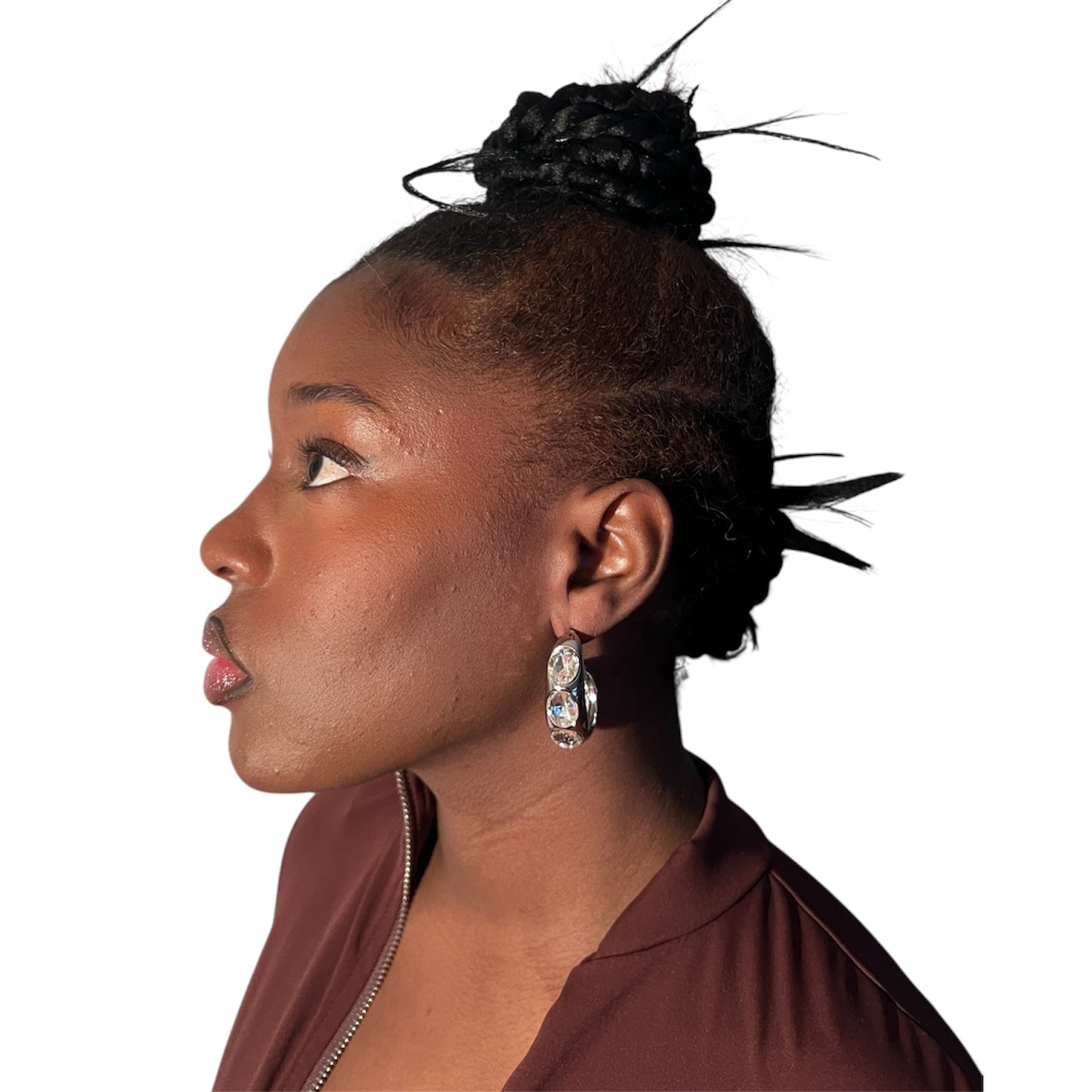 L’Éclat Hoop Earrings