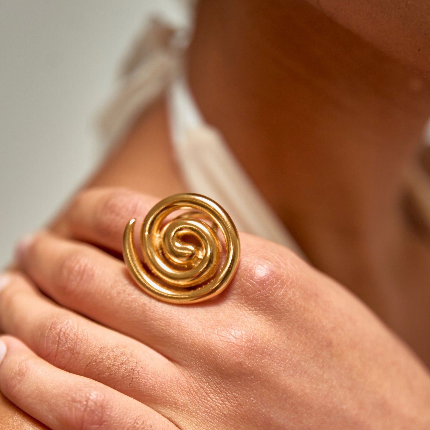 Gold Hypno Ring