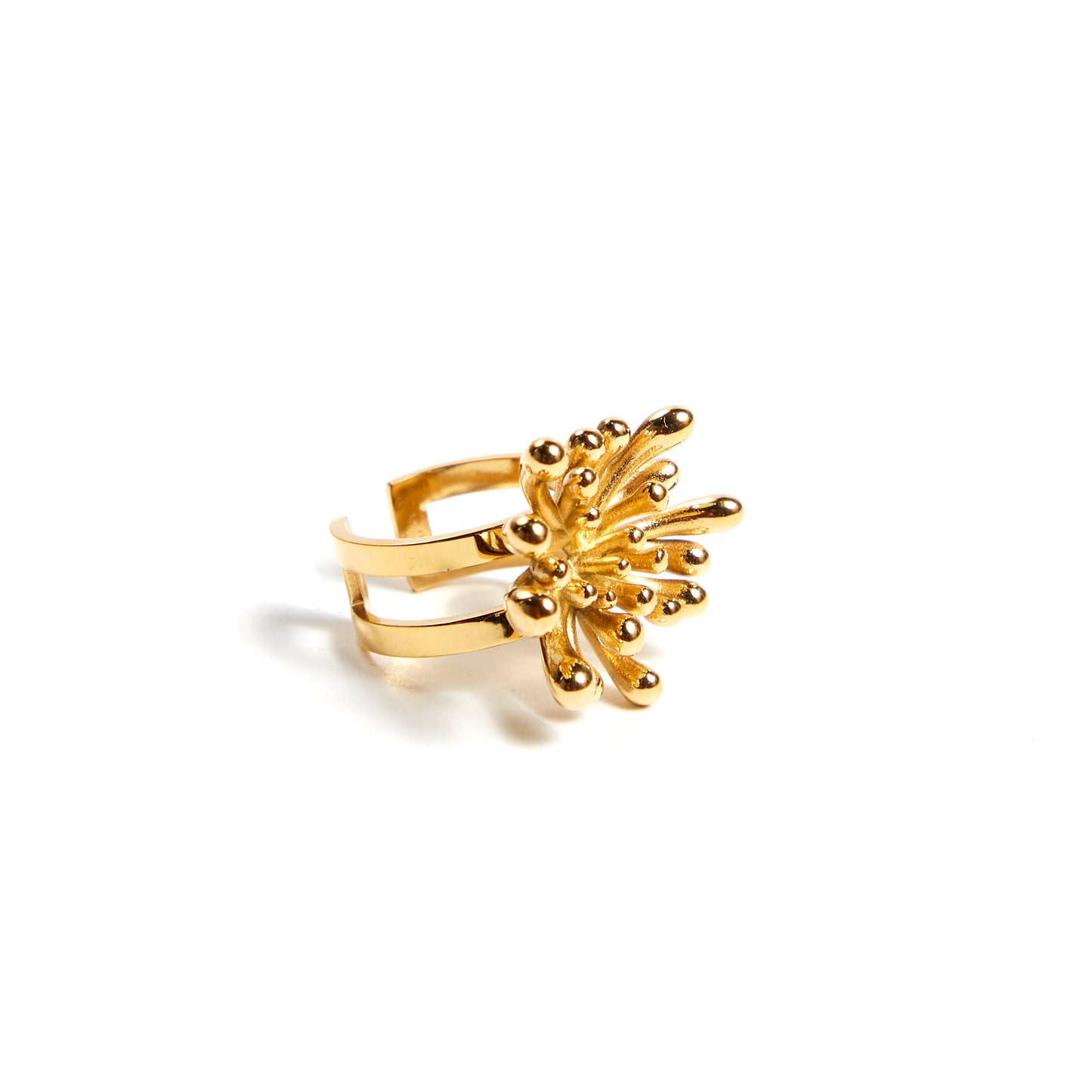 Gold In Bloom Ring