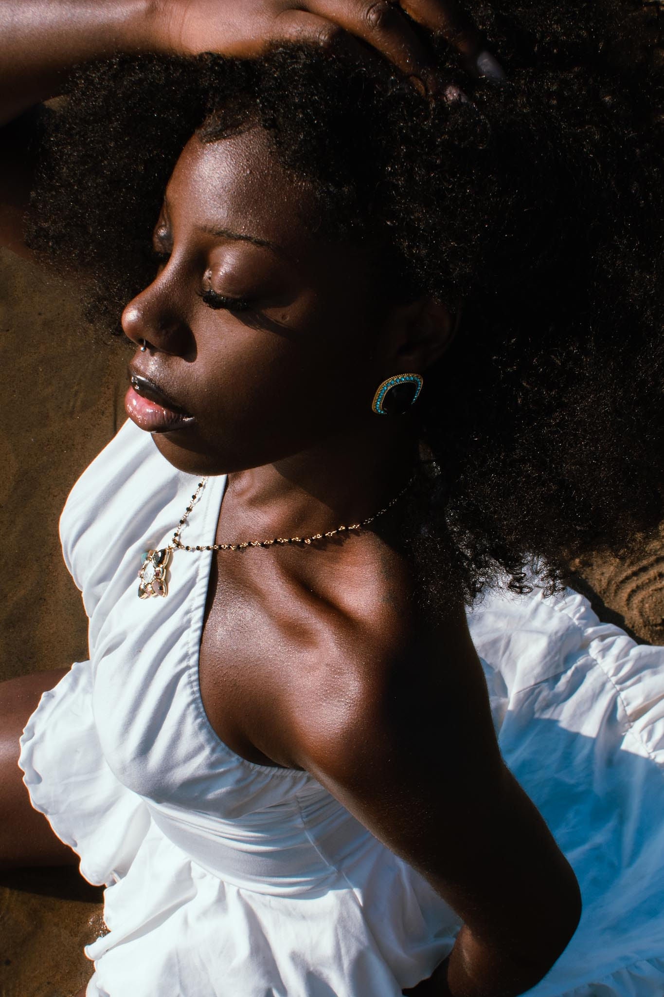 Black Pearl Lagoon Earrings