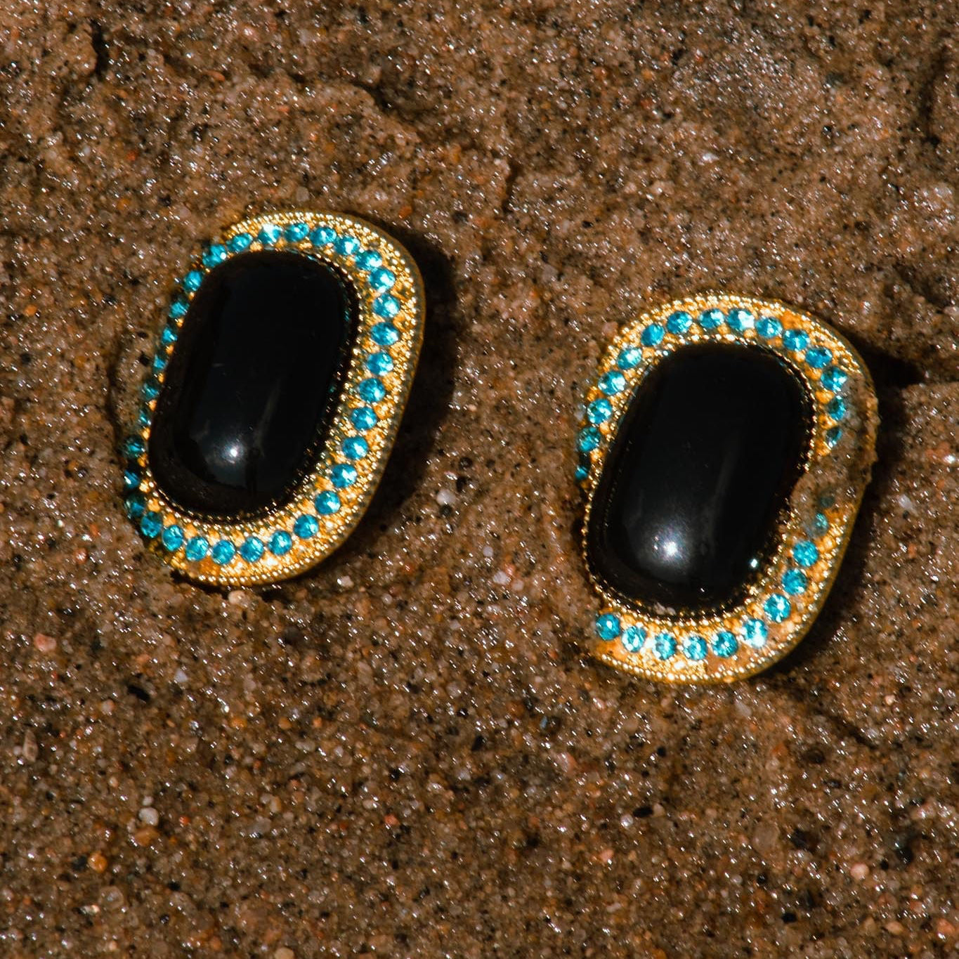 Black Pearl Lagoon Earrings