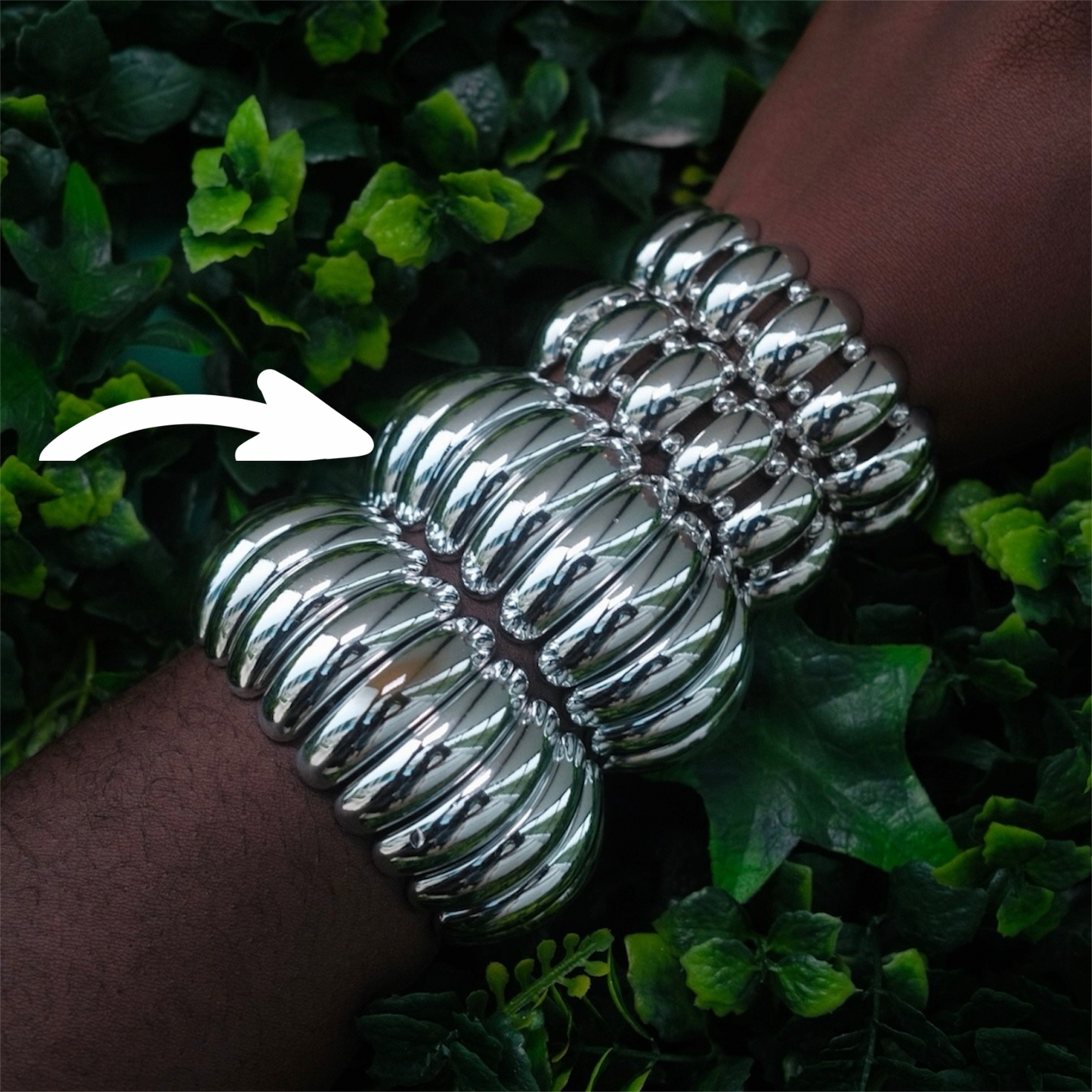 Silver Cwason Bracelet