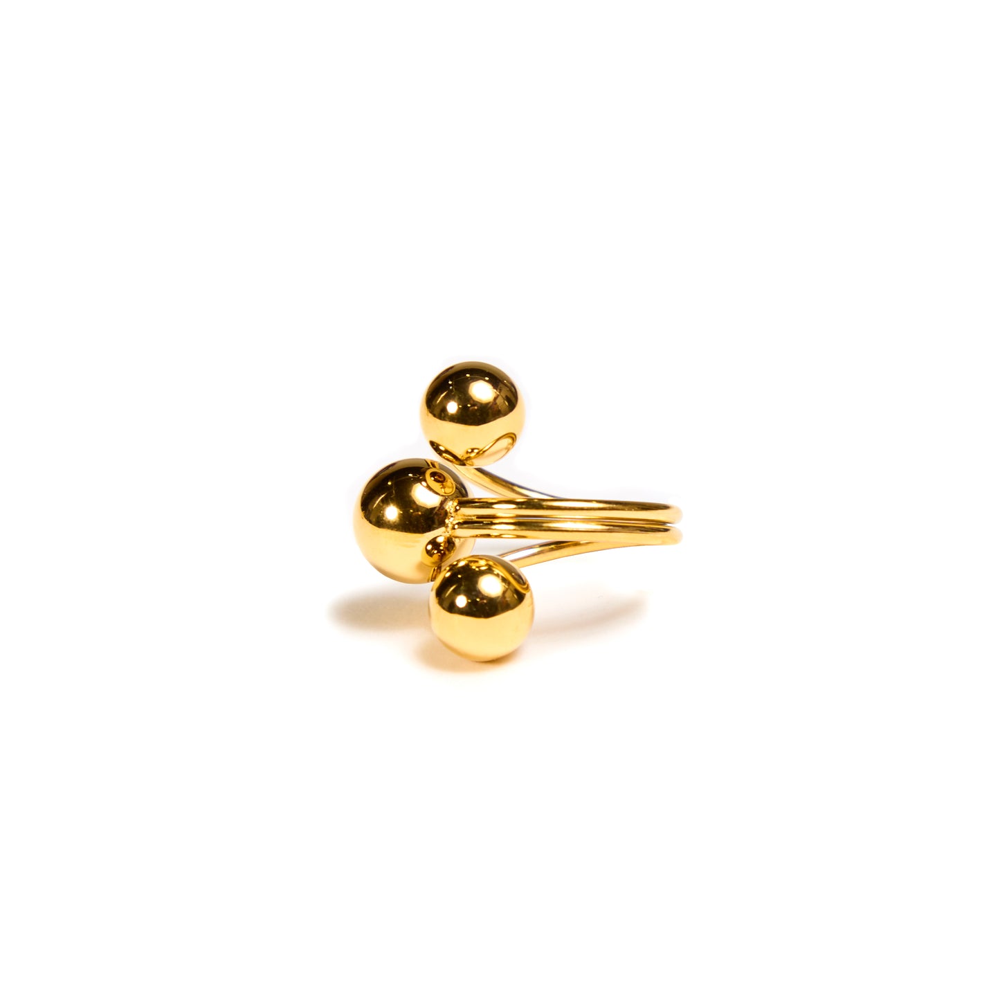 Gold Spiral Ring