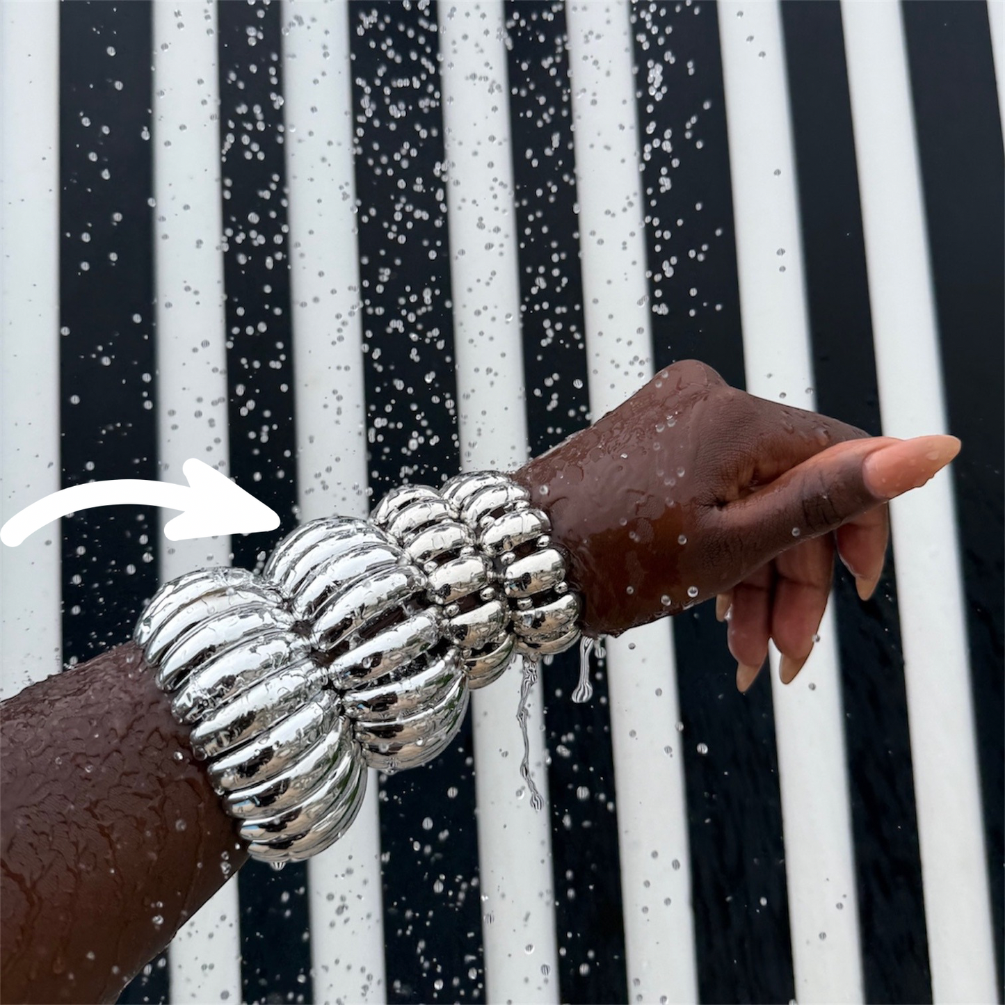 Silver Cwason Bracelet