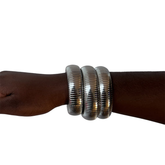 Silver Stretch Bracelet