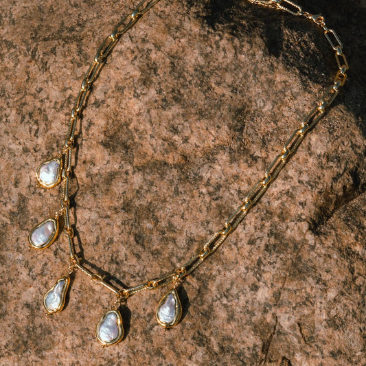 Pearl Current Necklace