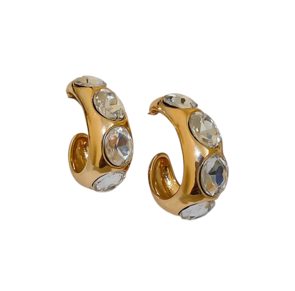 L’Éclat Hoop Earrings