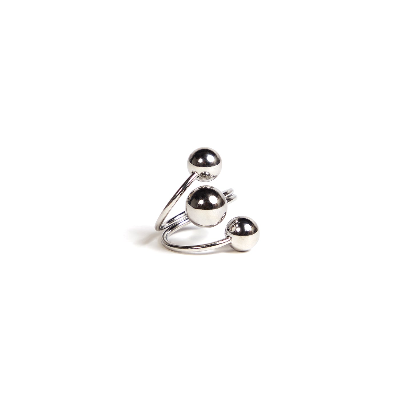 (PRE-ORDER) Silver Spiral Ring