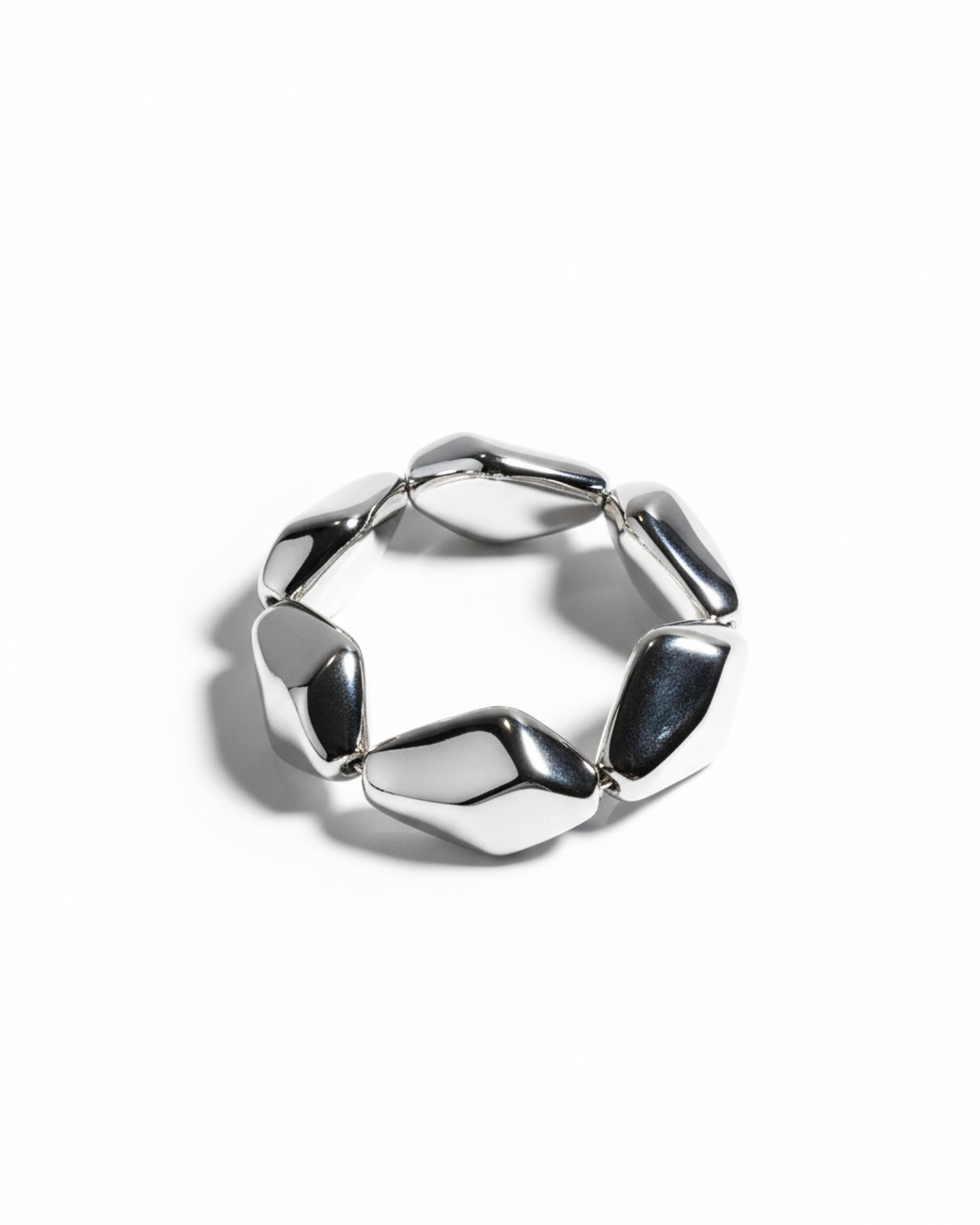Geometric Pebble Bracelets