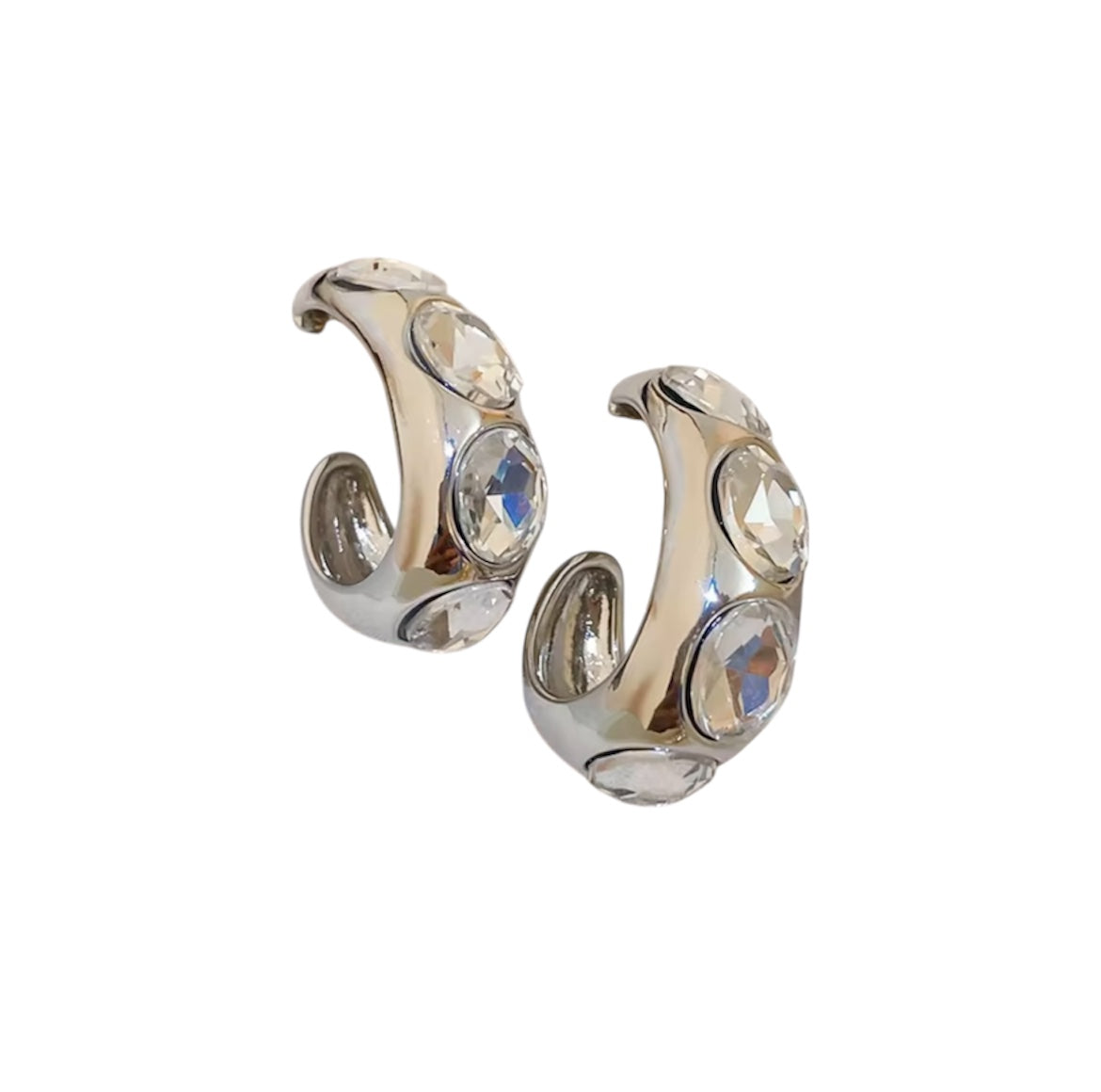 L’Éclat Hoop Earrings