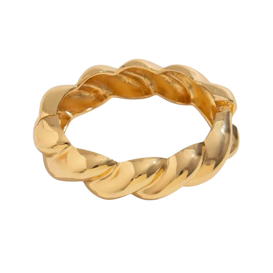 Gold Twisted Bracelet