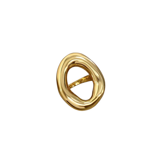 Gold Mercury Ring